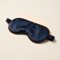 Stillwake navy silk sleep mask